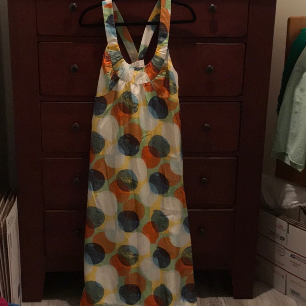 Garnet Hill silk dress